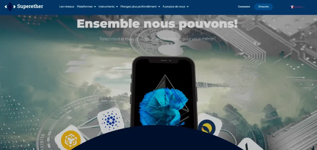 Alerte plateforme fraude escroquerie Superether