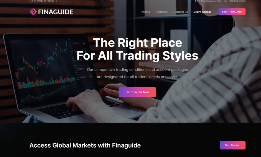 Finaguide alerte plateforme trading escroquerie