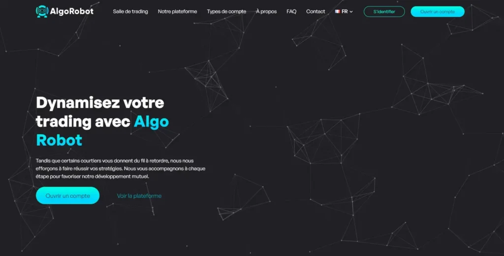 Plateforme frauduleuse