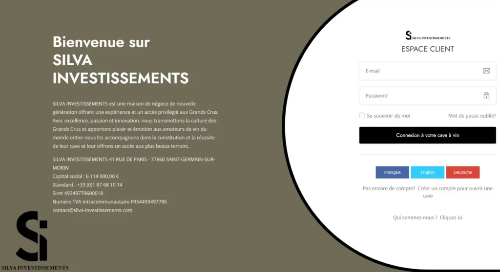 Silva investissements arnaque