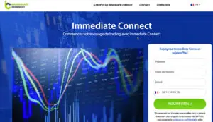 mise en garde AMF Immediate Connect trading