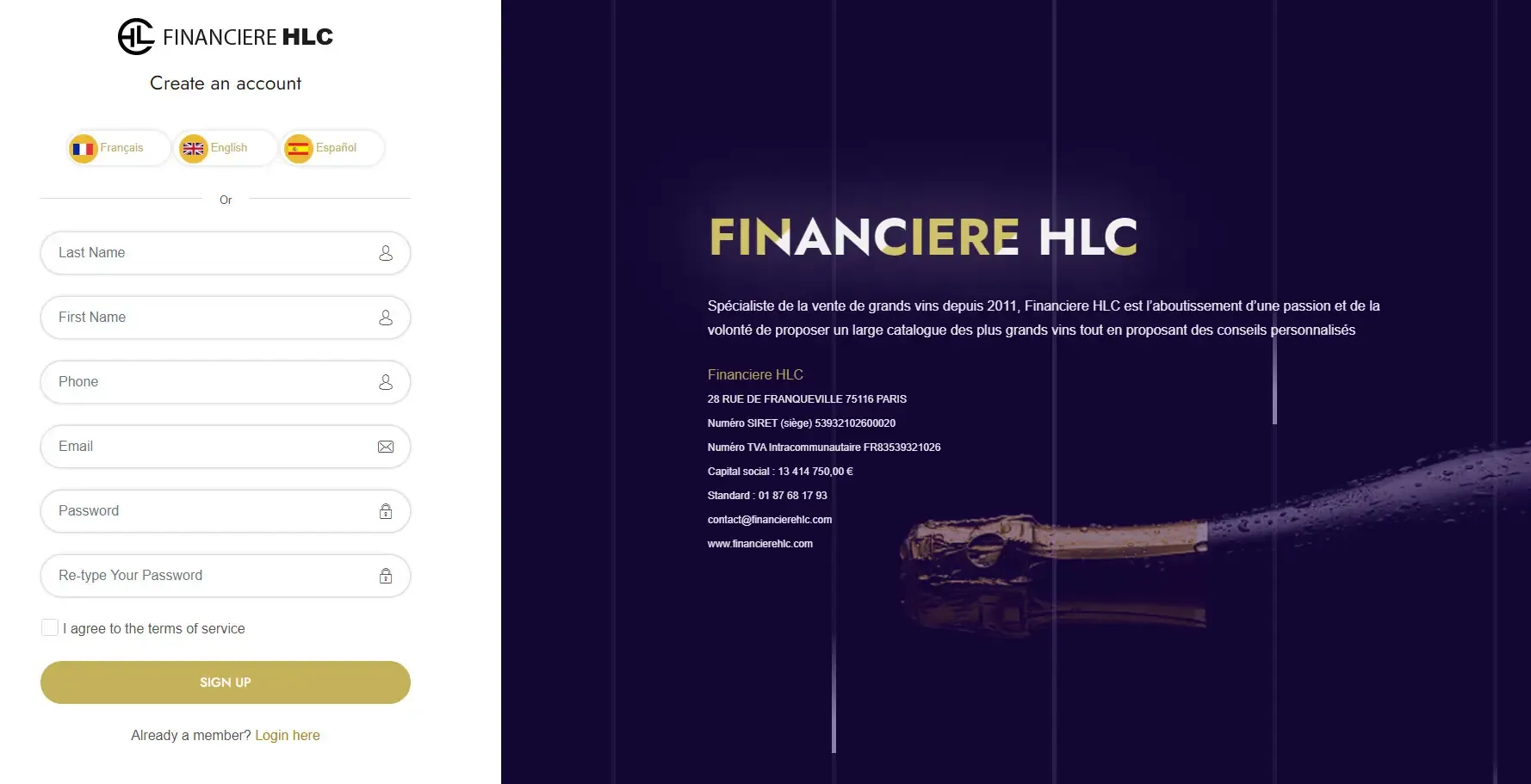 alerte plateforme frauduleuse financière hlc vins colman avocats escroquerie arnaque