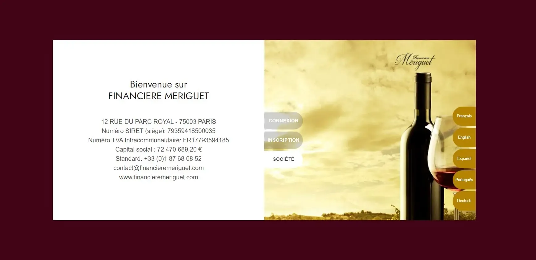 alerte plateforme investissements vins
