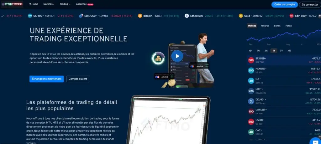 alerte plateforme frauduleuse trading ftm