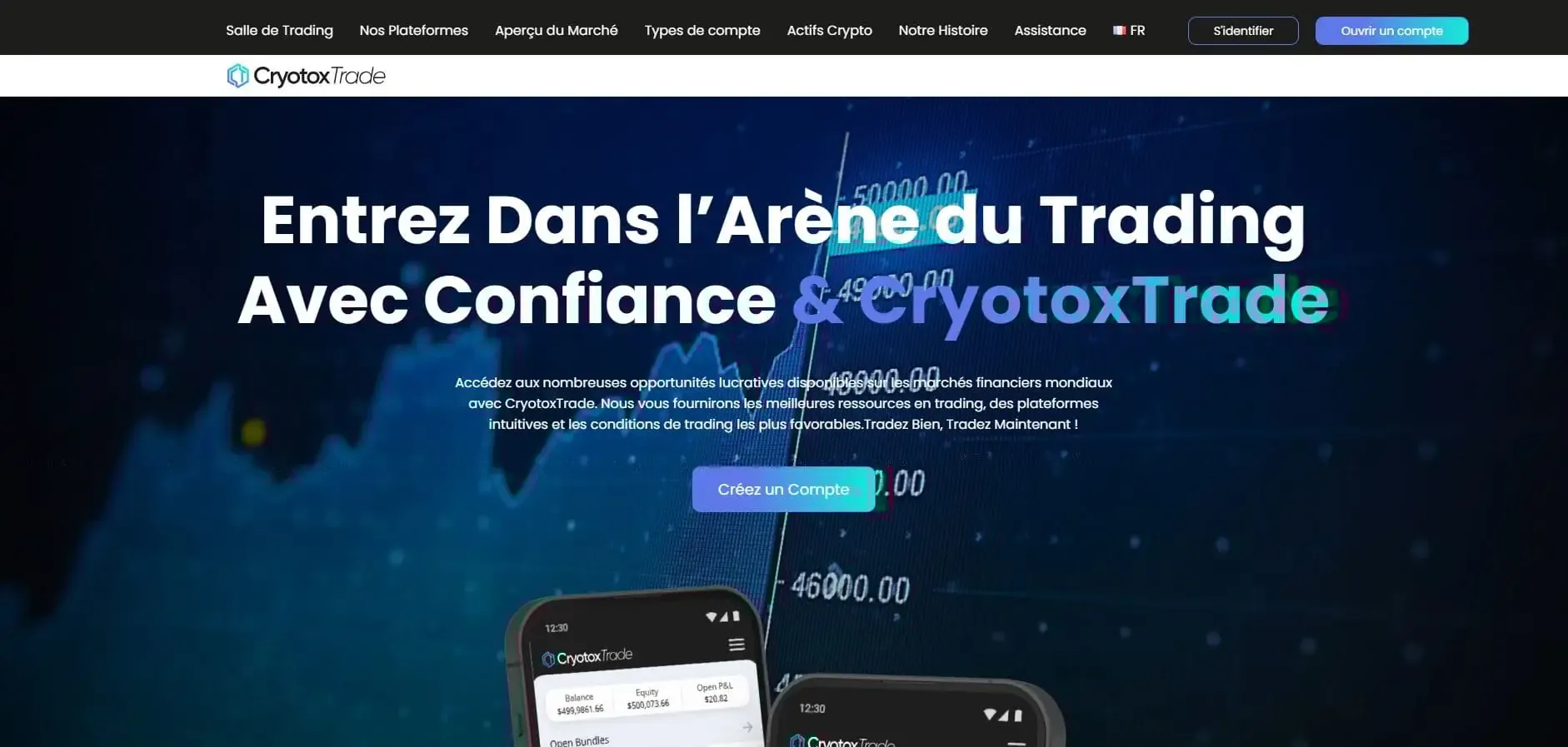 alerte plateforme frauduleuse crypto trading