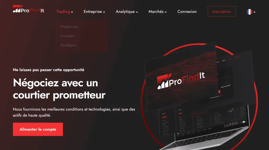 alerte plateforme forex trading escroquerie