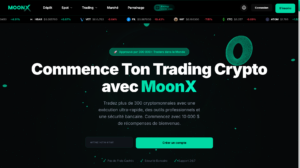 La plateforme moonx.io est sur la liste noire de l'autorité des marchés financiers